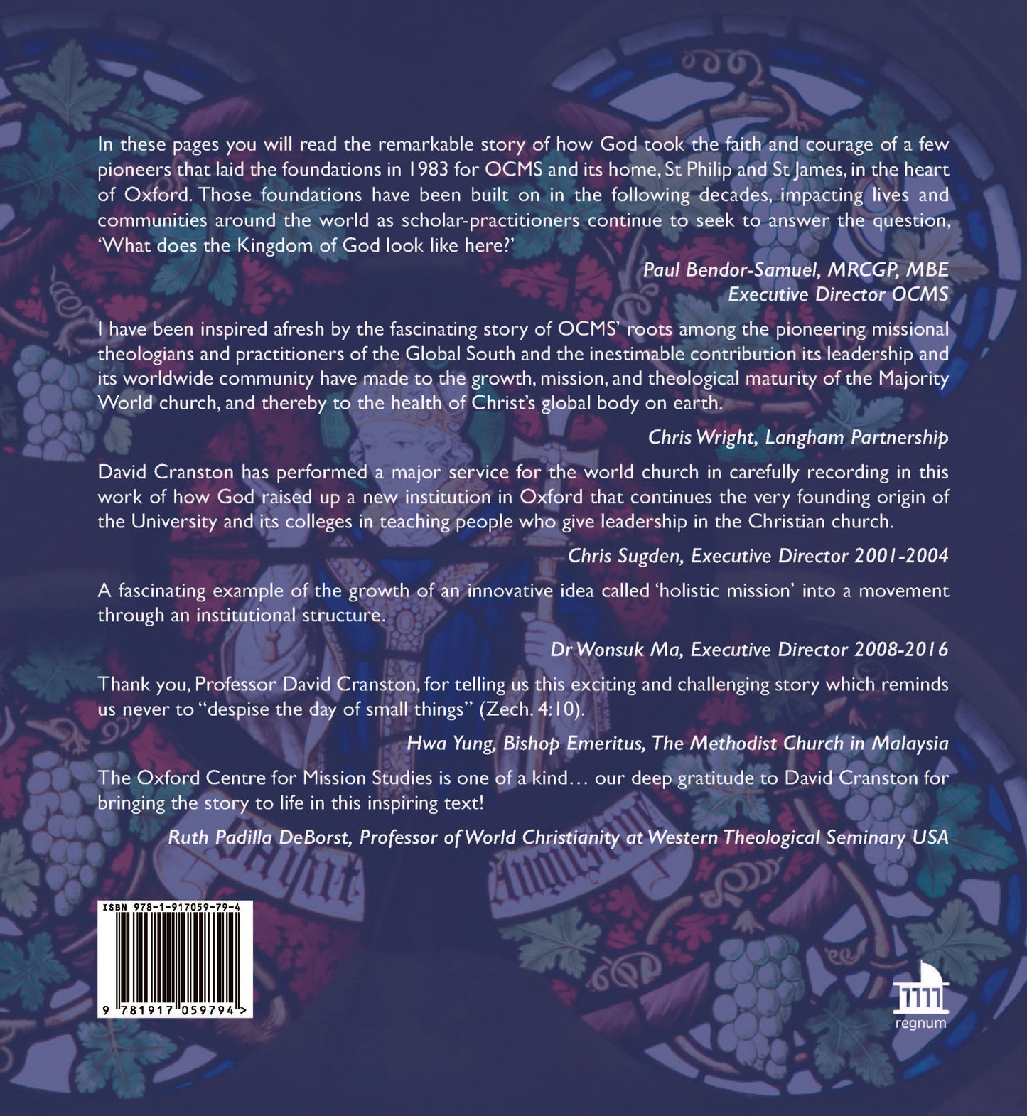 Oxford Centre for Mission Studies: A Global Legacy