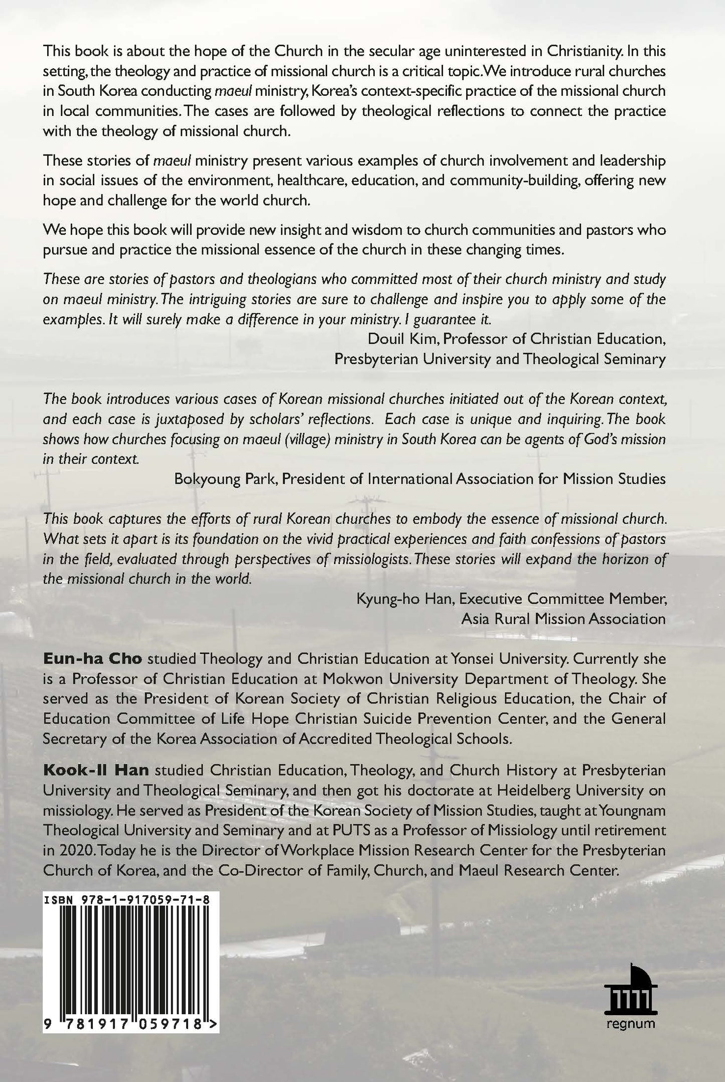 Maeul Ministry: The Missional Church in Rural Korea