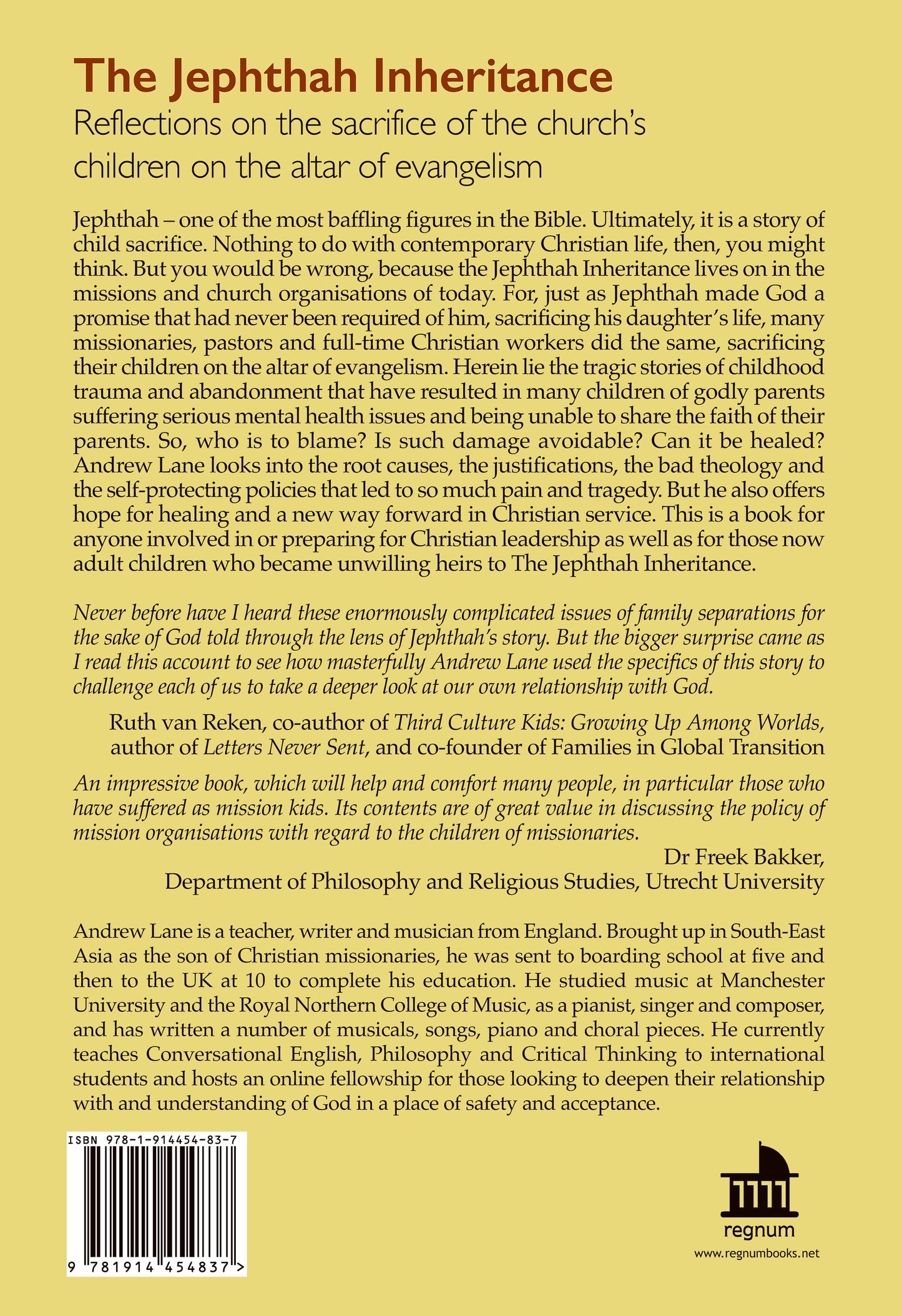 The Jephthah Inheritance