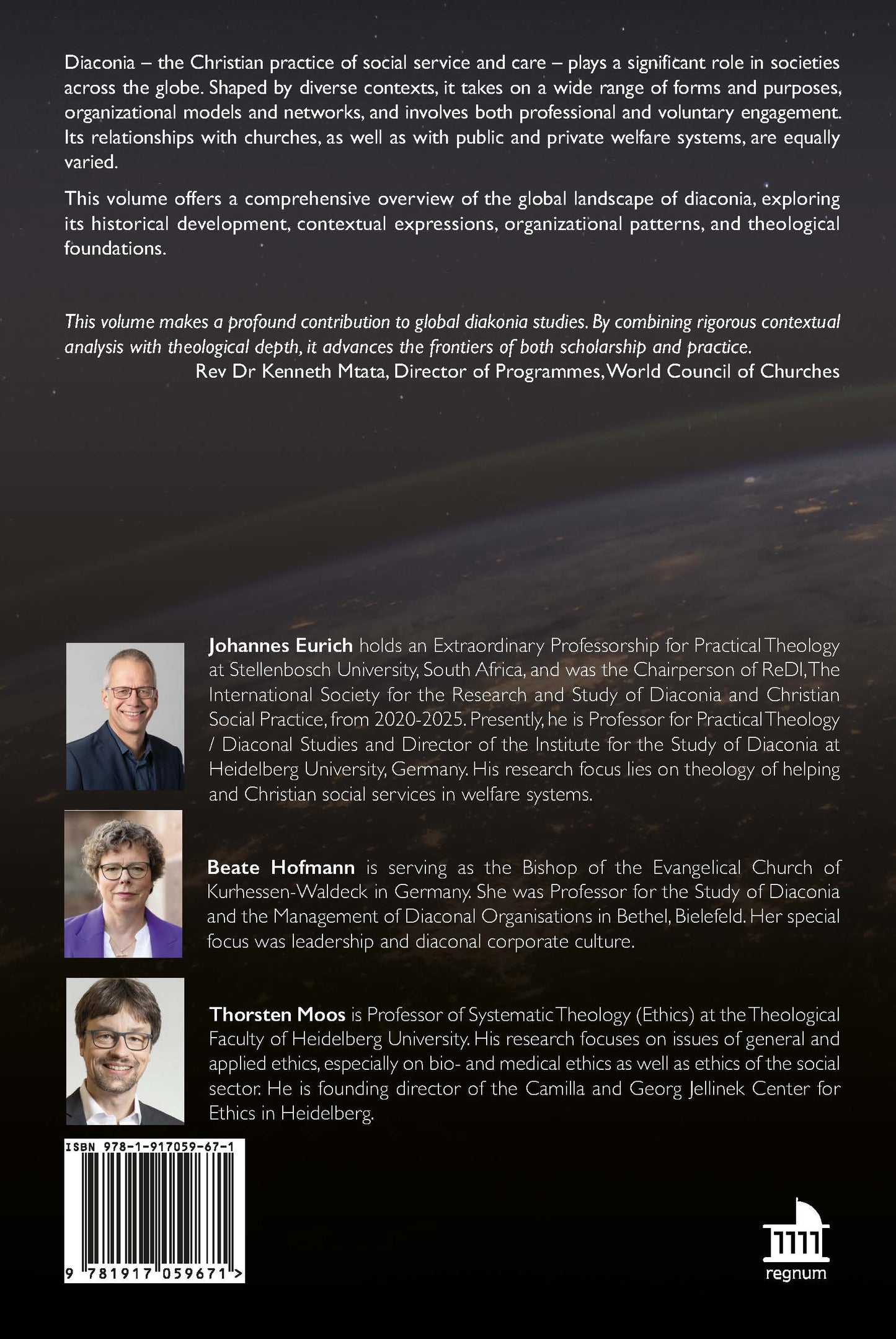 Diaconia in Contexts: Regional Case Studies and Linking Perspectives