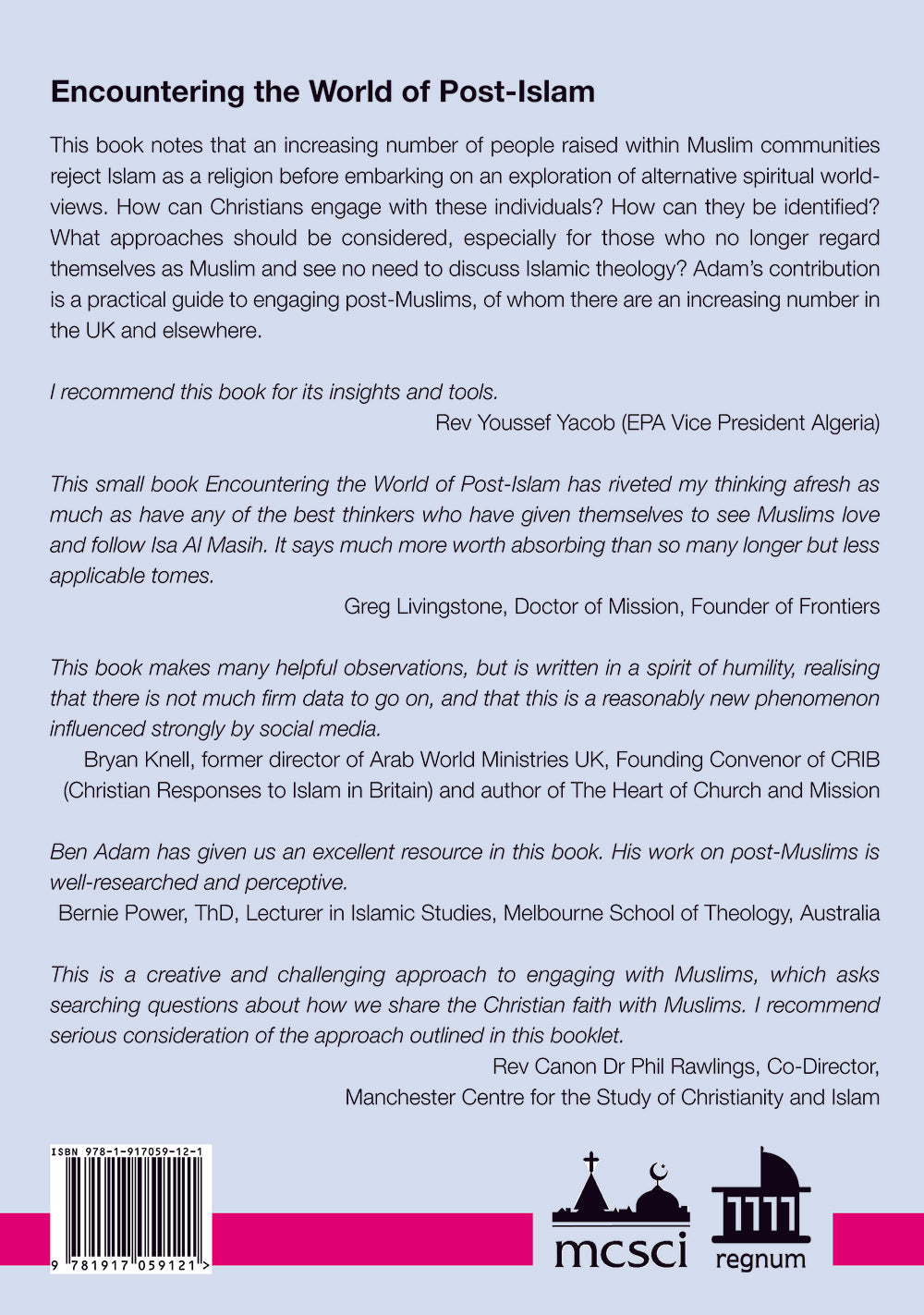 Encountering the World of Post-Islam