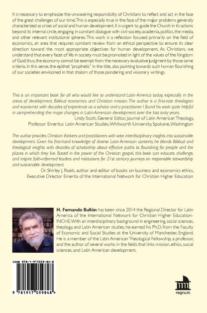 Mission, Prophetic Economics, Human Development