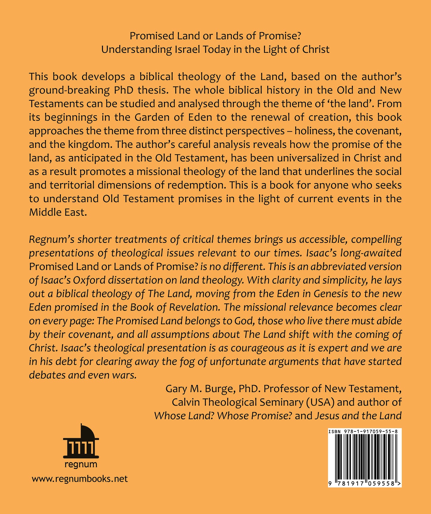 Promised Land or Lands of Promise