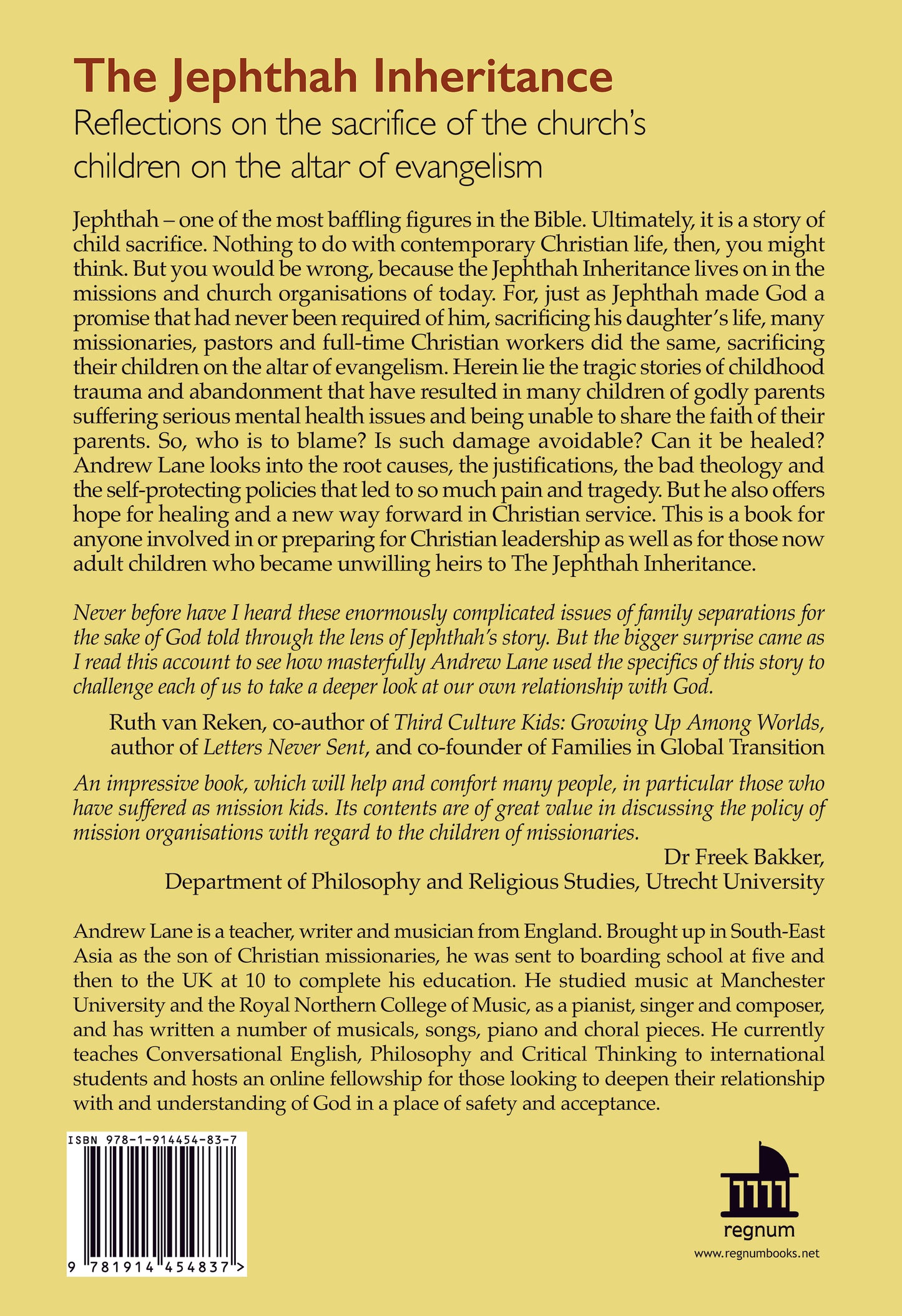 The Jephthah Inheritance