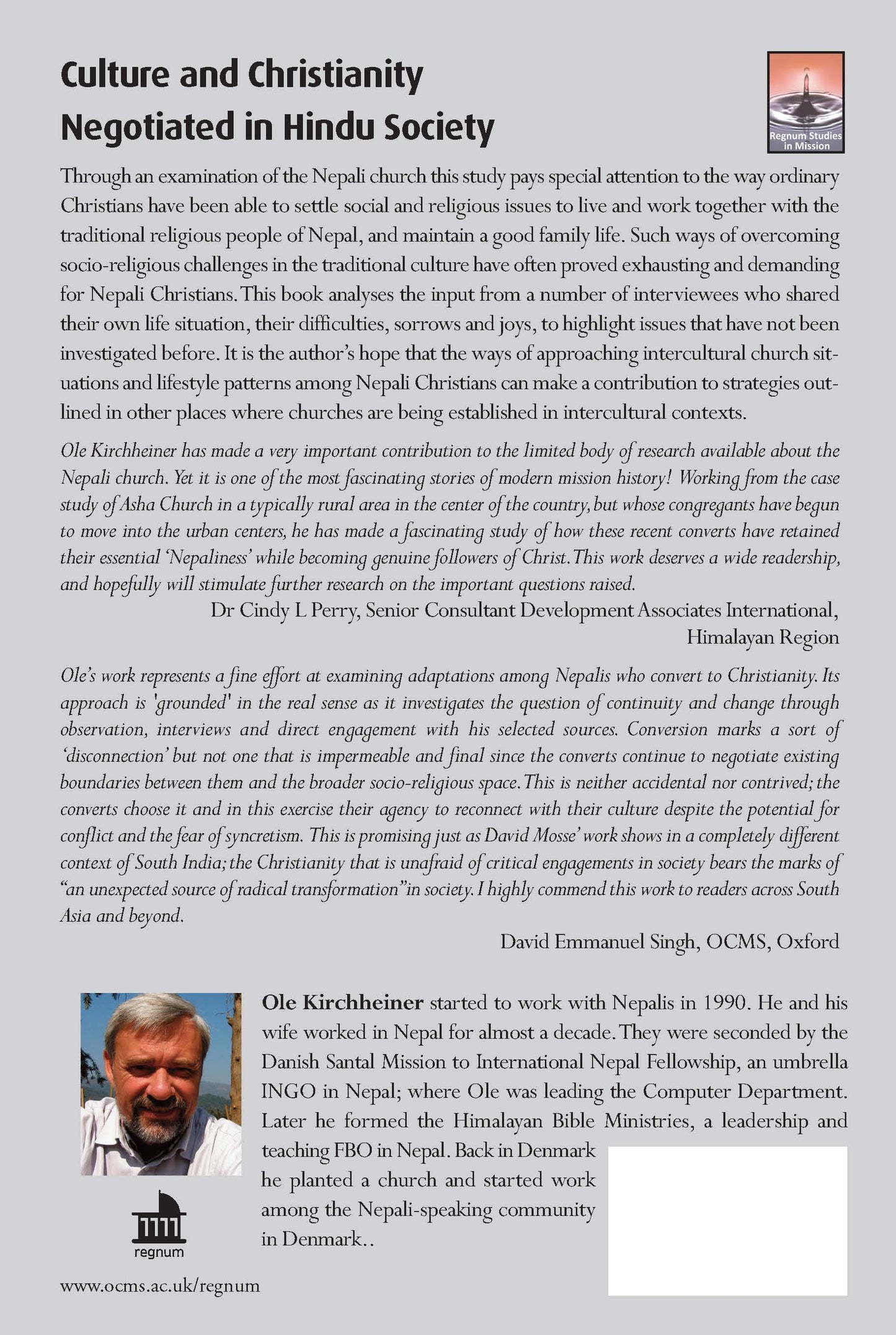 Culture and Christianity Negotiated in Hundu Society