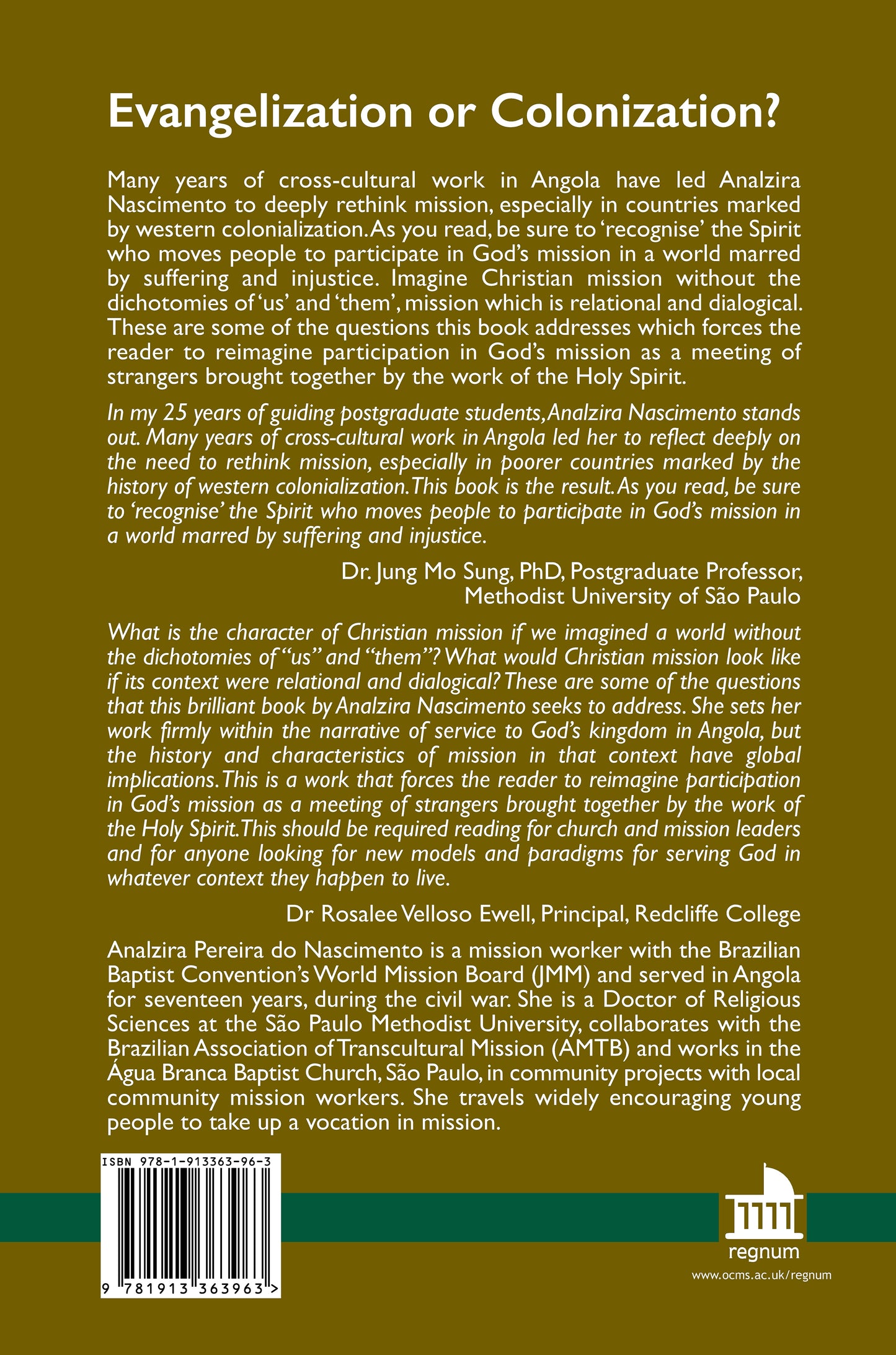 Evangelization or Colonization?