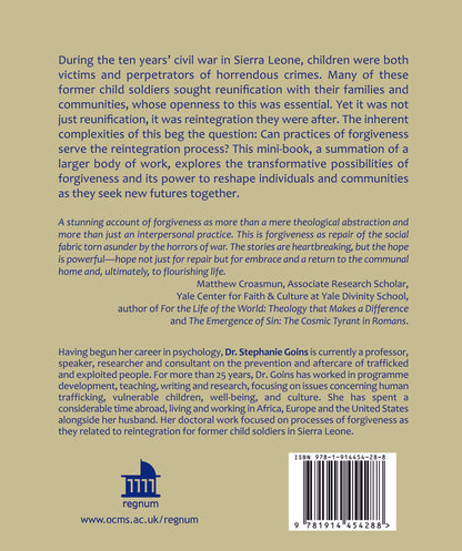 Forgiveness and the Reintegration of Child Soldiers