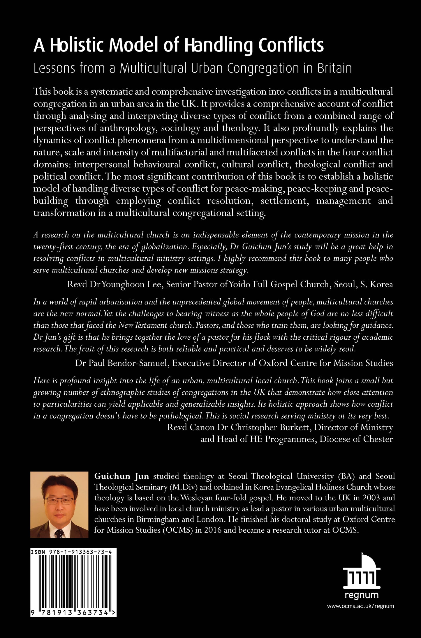 A Holistic Model of Handling Conflicts