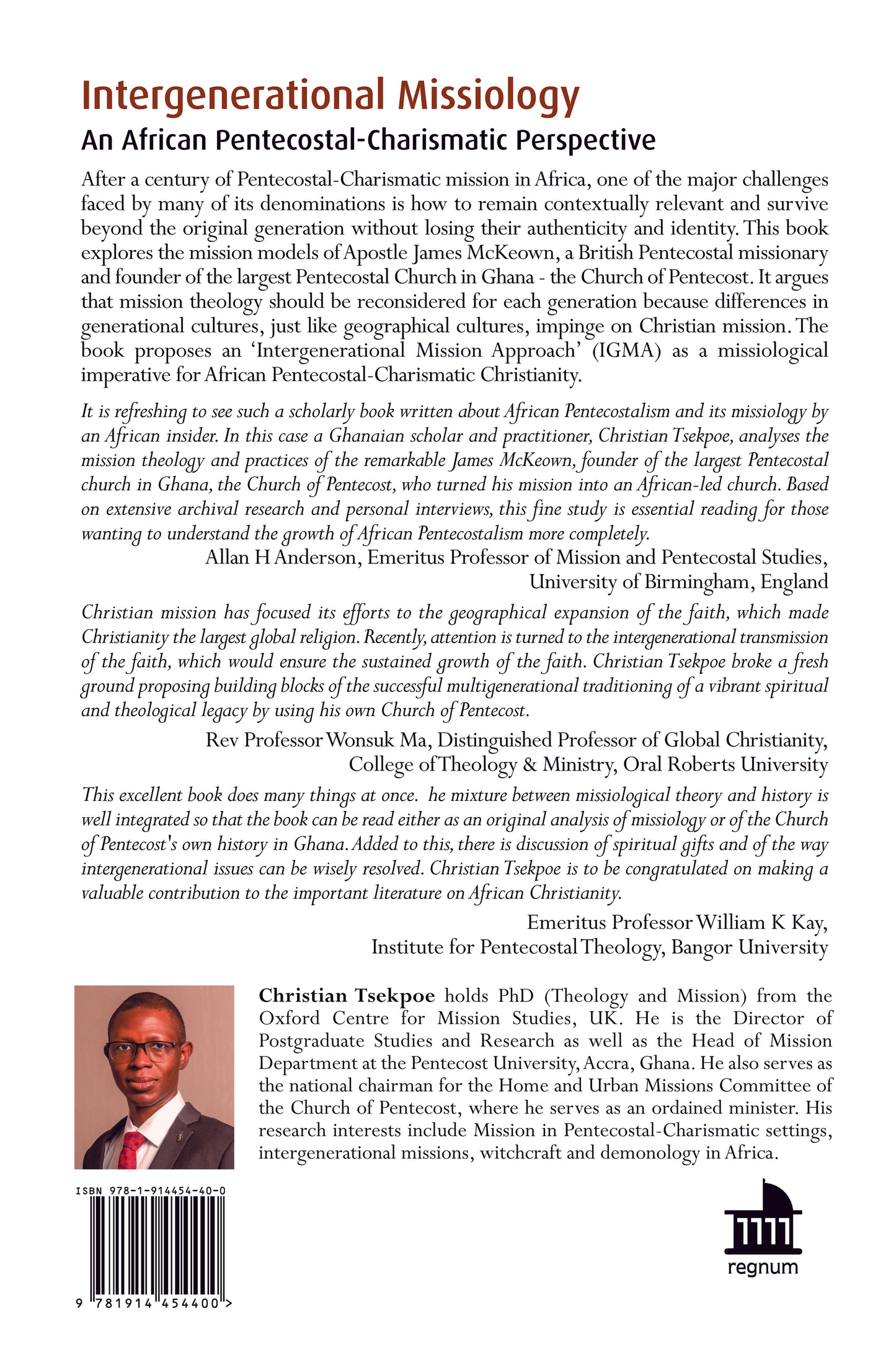 Intergenerational Missiology