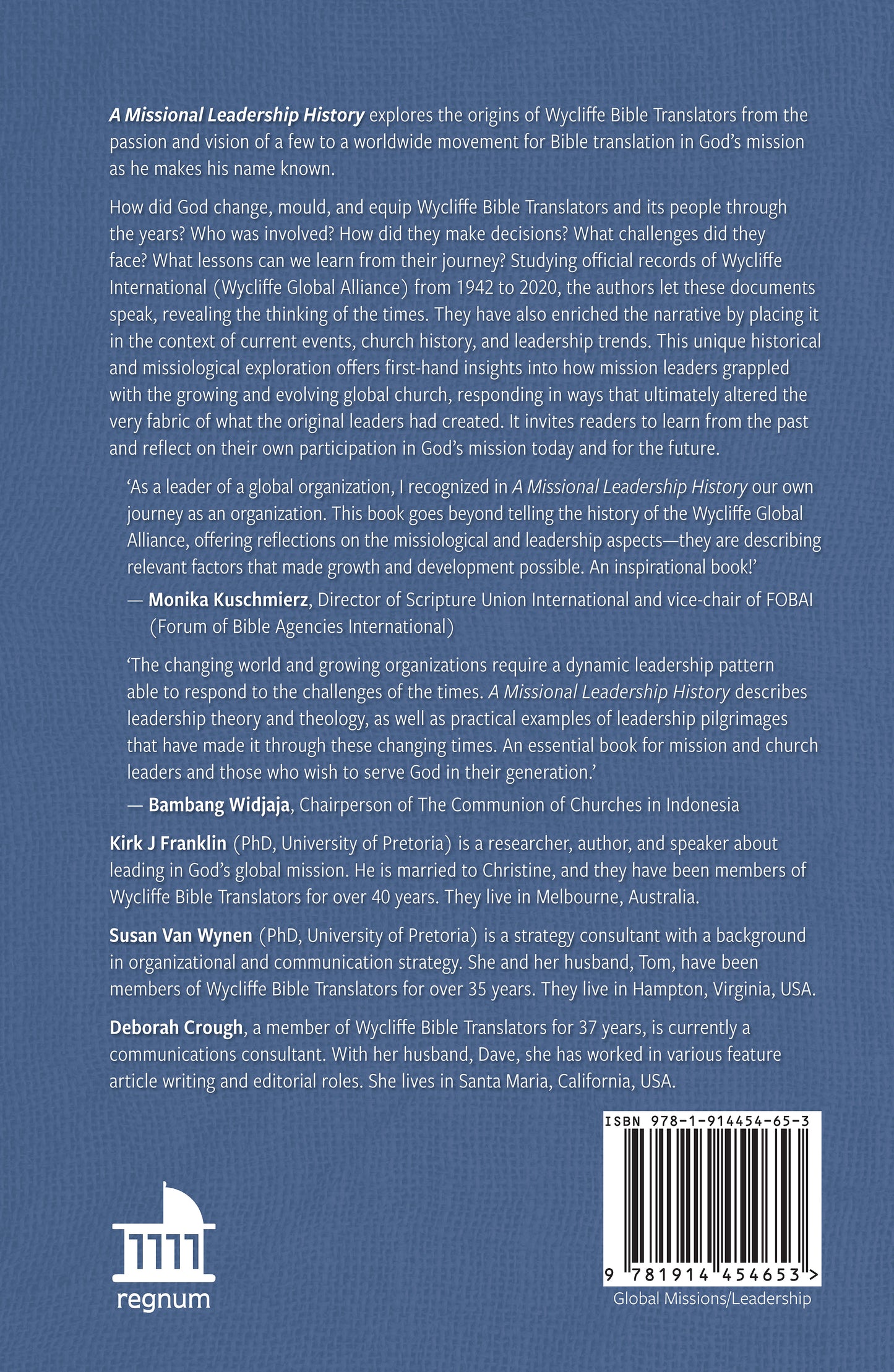 A Missional Leadership History