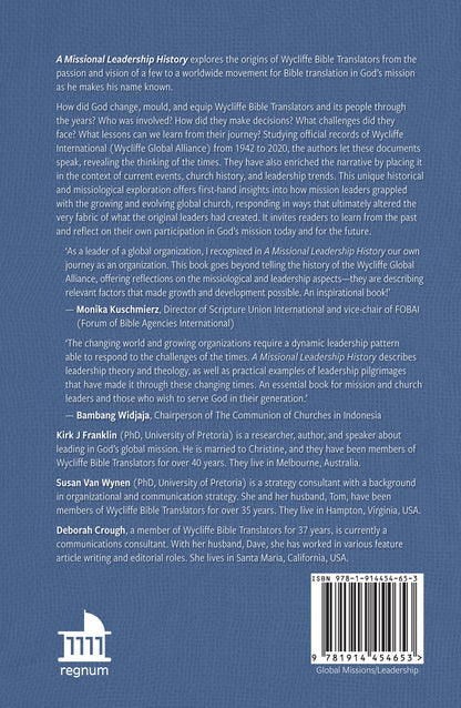 A Missional Leadership History