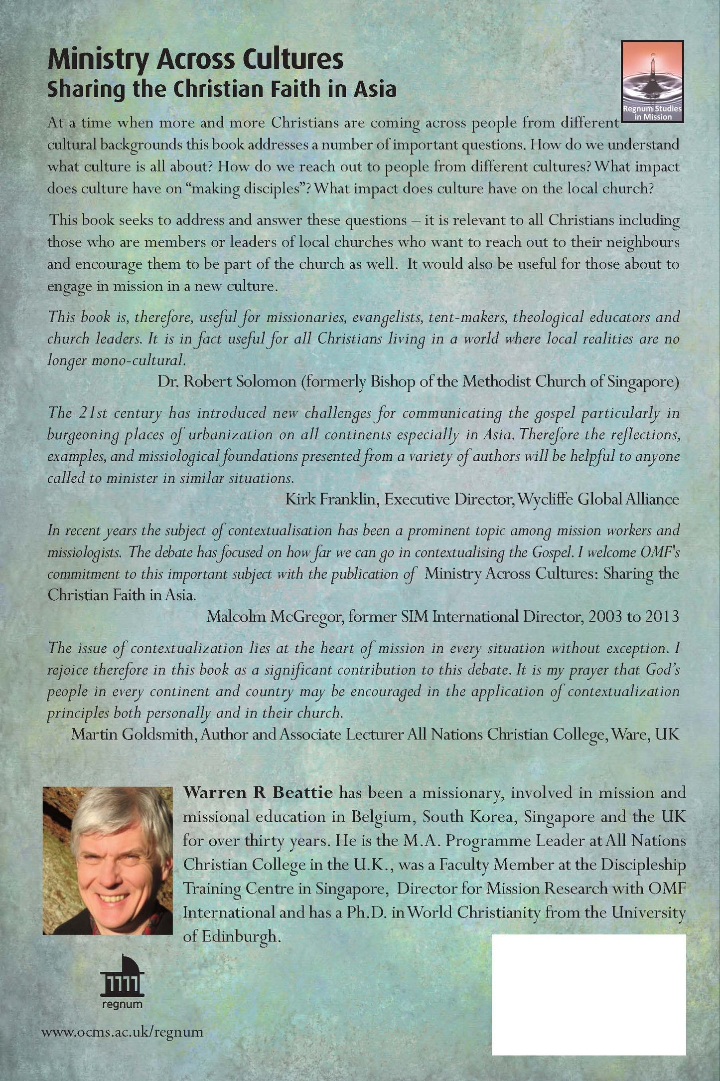 Ministry Across Cultures