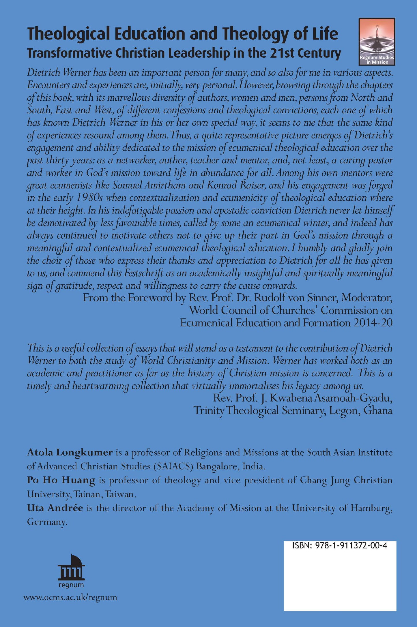 Theological Education and Theology of Life