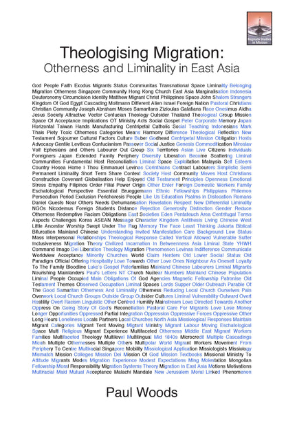 Theologising Migration